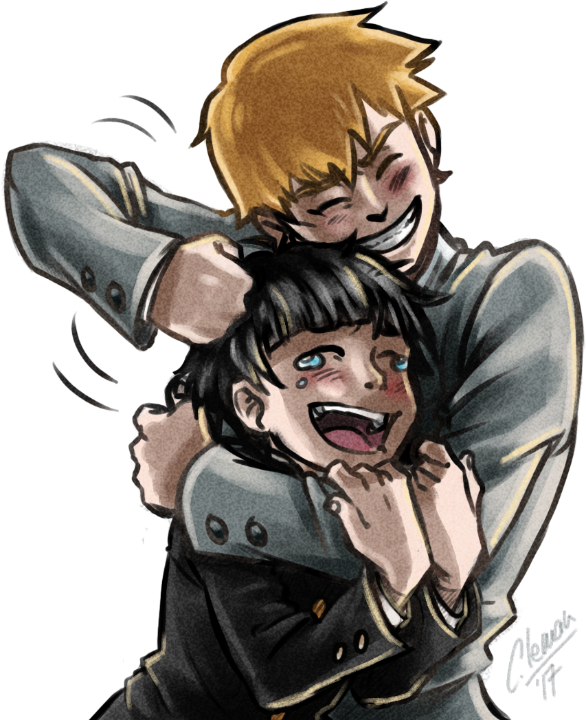 Animated Friendly Headlock