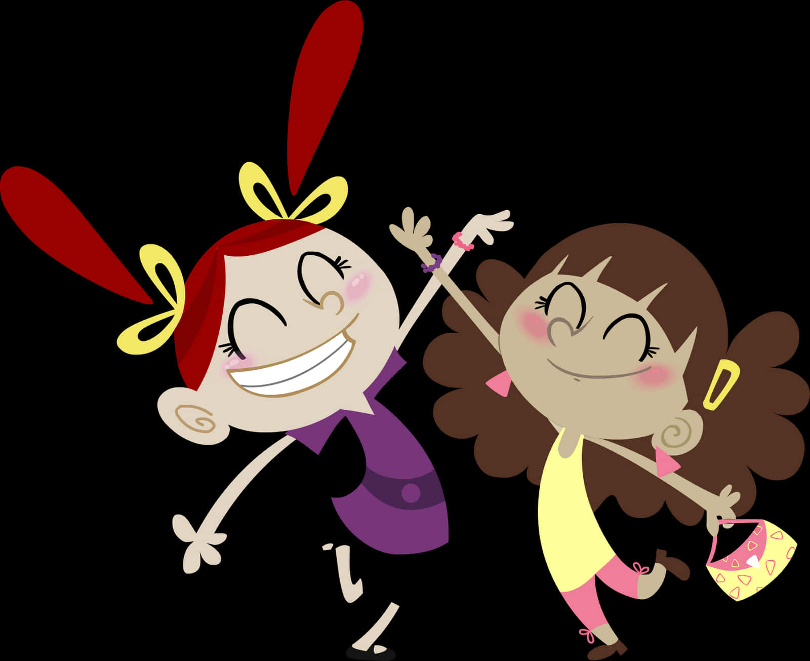 Animated Friends Happy Dance