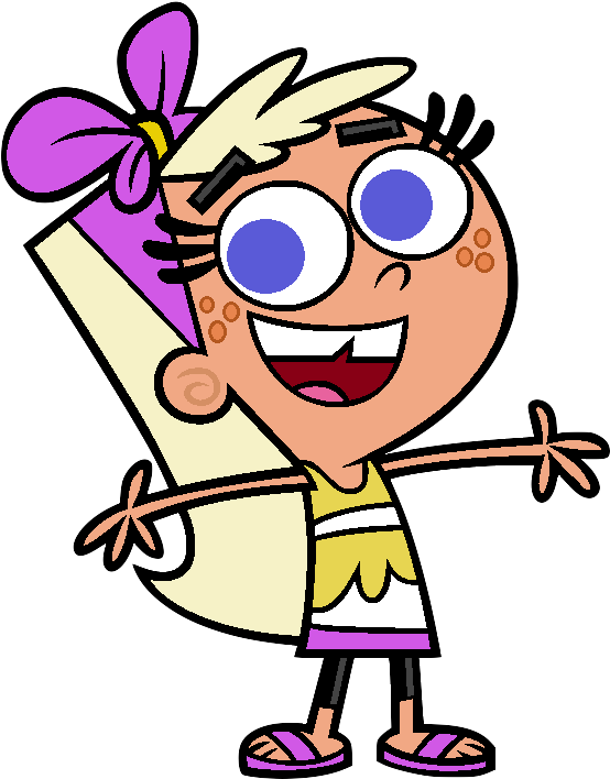 Animated Girl Cartoon Character