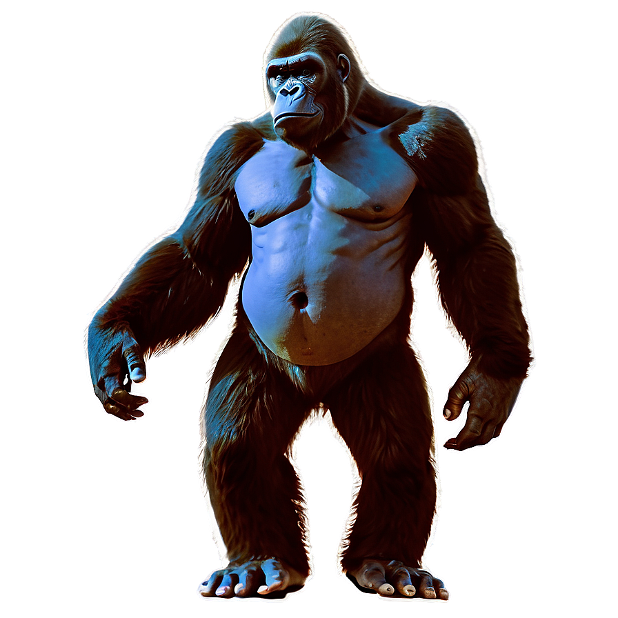 Animated Gorilla Walking Png 05212024