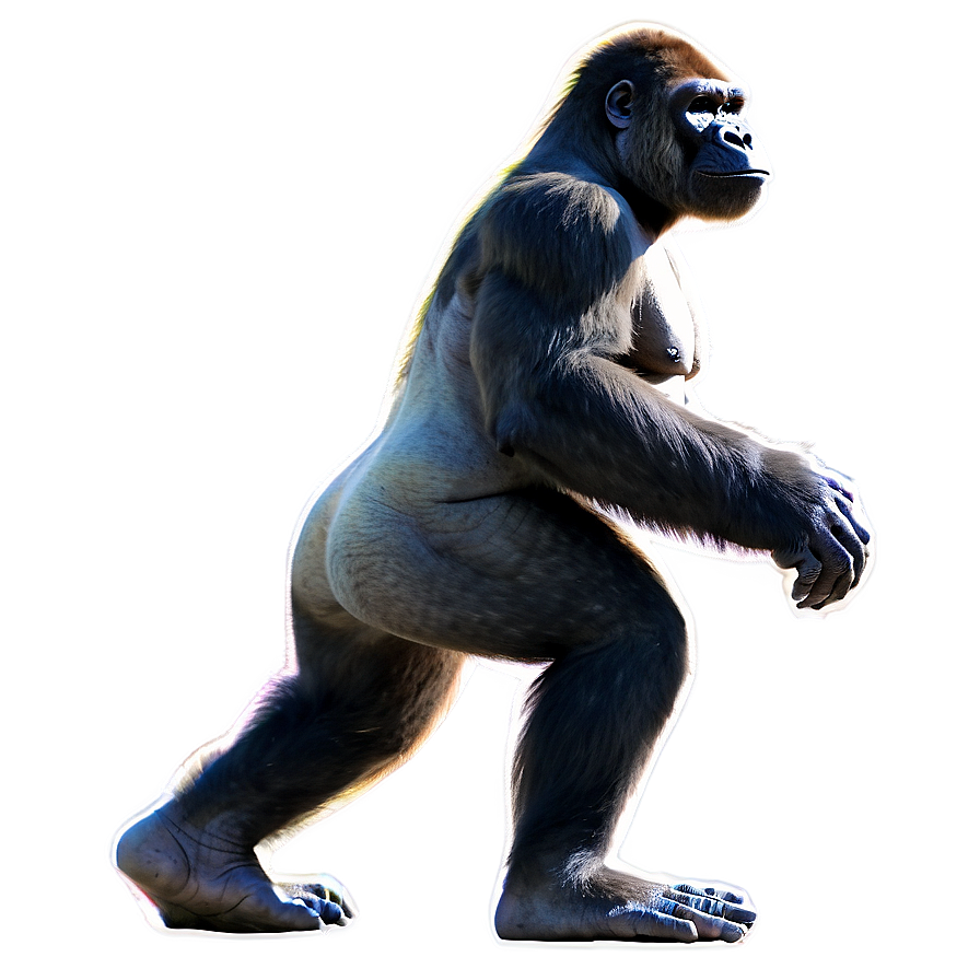 Animated Gorilla Walking Png 95