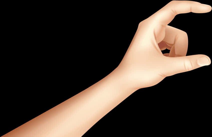 Animated Hand Gesture Graphic