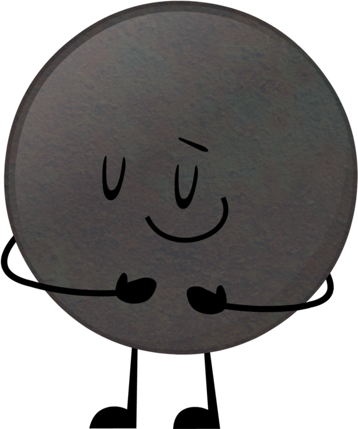 Animated Happy Circle Character