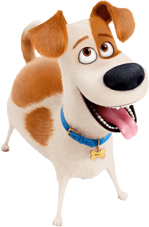 Animated Happy Dog Max
