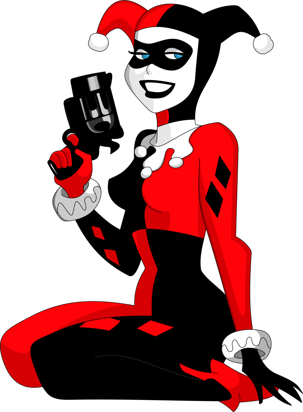Animated Harley Quinn With Mallet