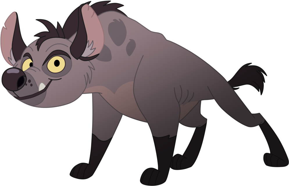 Animated Hyena Character