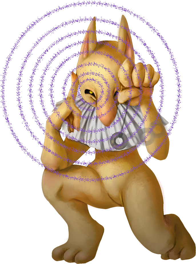 Animated Hypnosis Spiral Creature