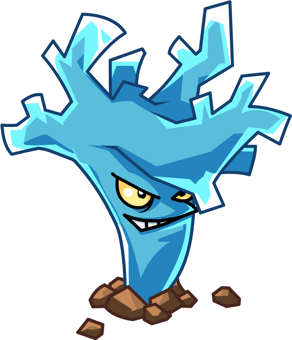 Animated Ice Elemental Character