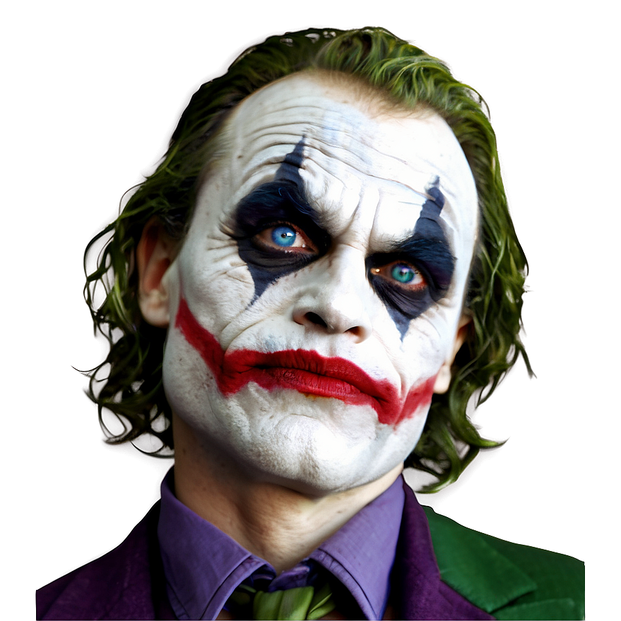 Animated Joker Makeup Png Jue