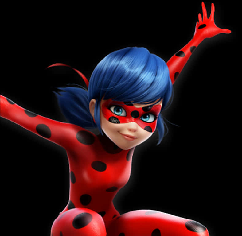 Animated Ladybug Heroine