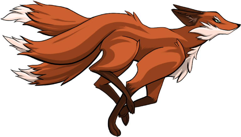 Animated Leaping Fox