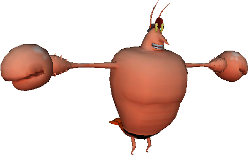 Animated Lobster Character