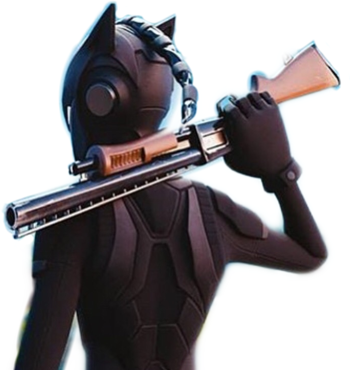 Animated Lynx Character With Rifle