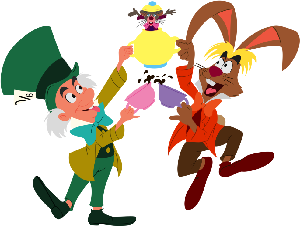 Animated Mad Hatterand March Hare