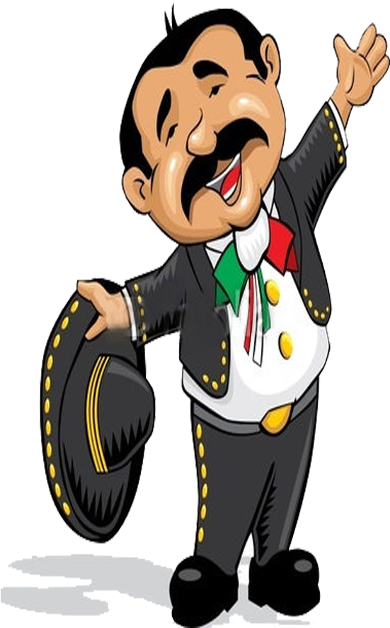 Animated Mariachi Singer Cartoon.png