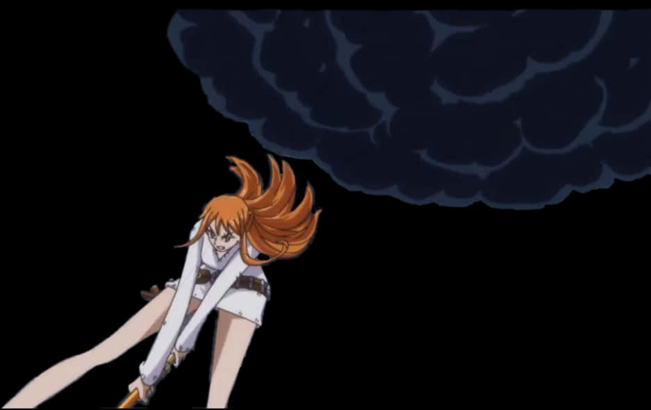 Animated Nami Storm Background