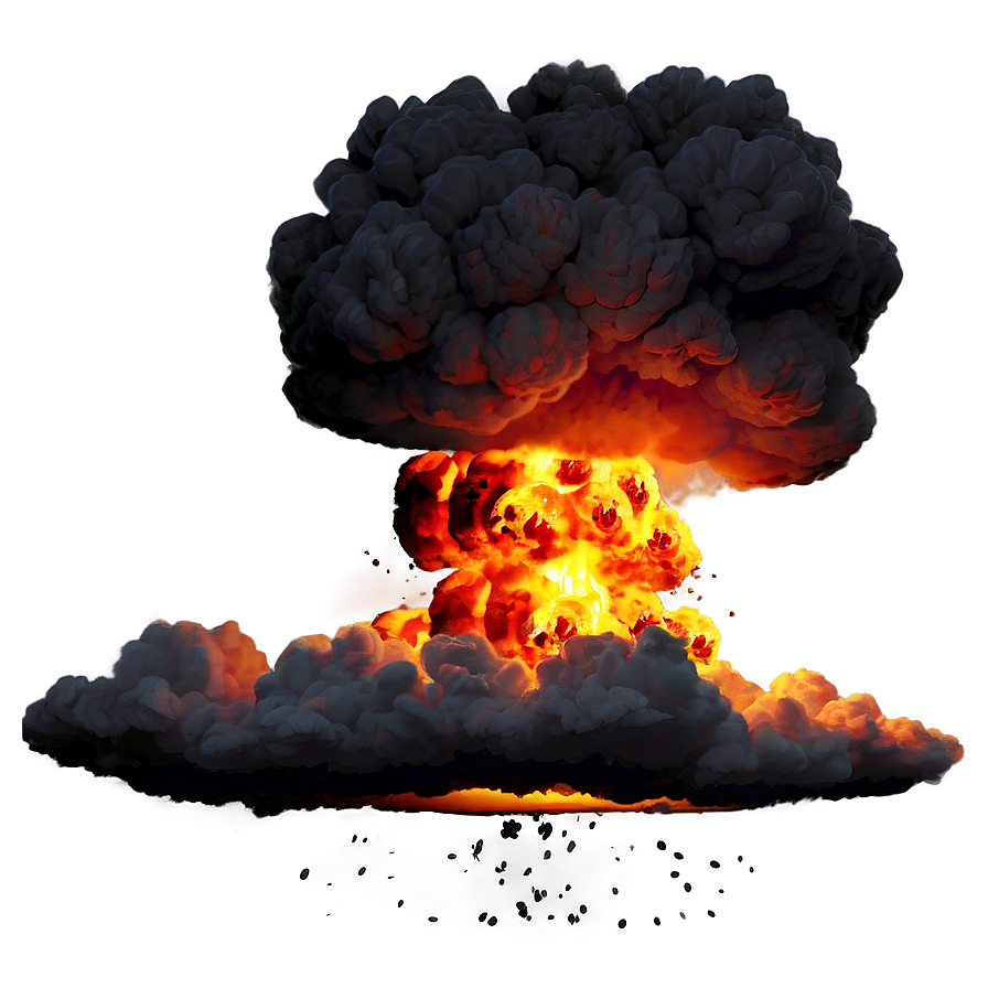 Animated Nuclear Bomb Explosion Png 13