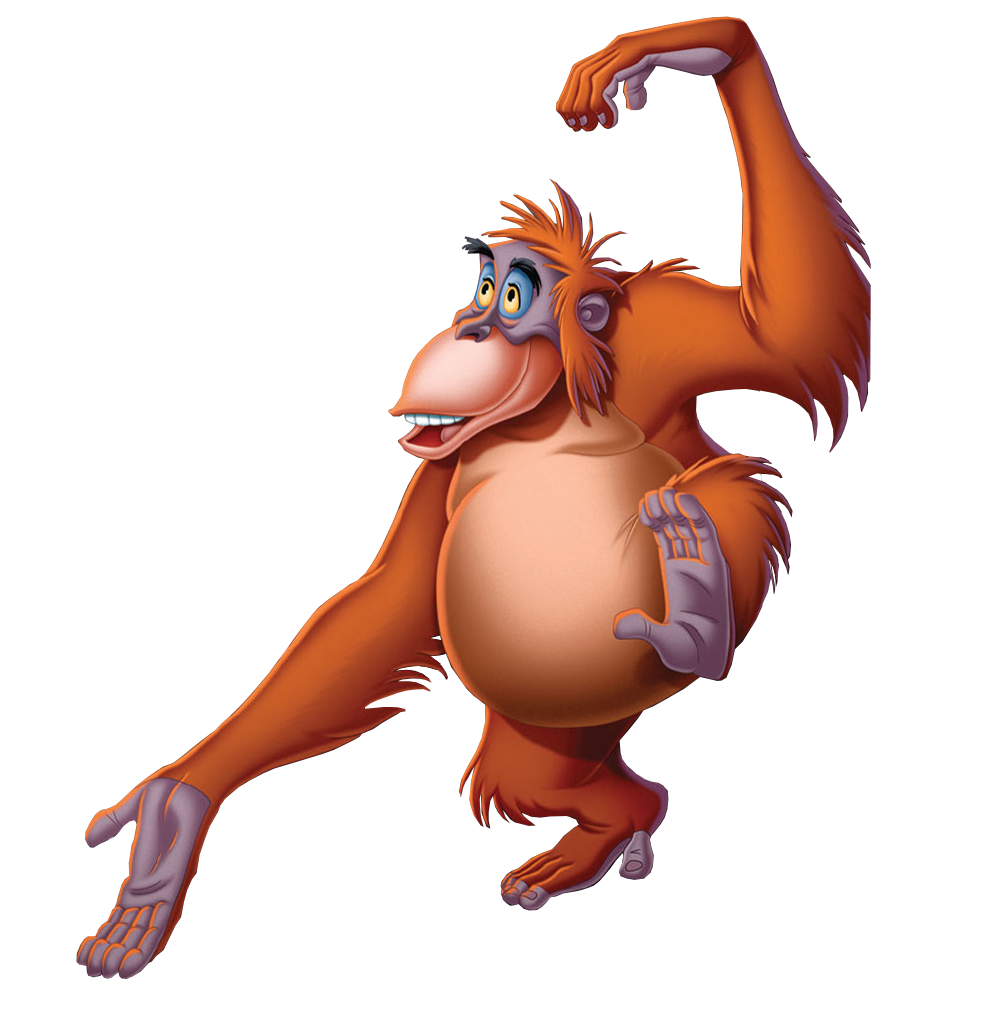 Animated Orangutan Character