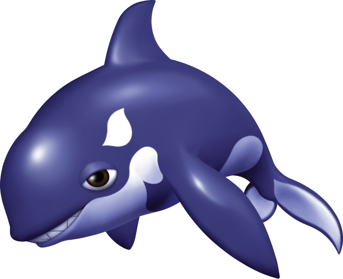 Animated Orca Character