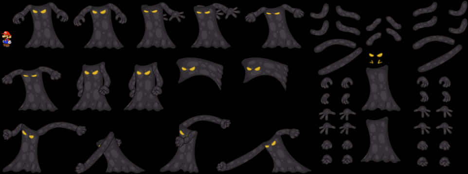 Animated_ Owl_ Character_ Sprite_ Sheet