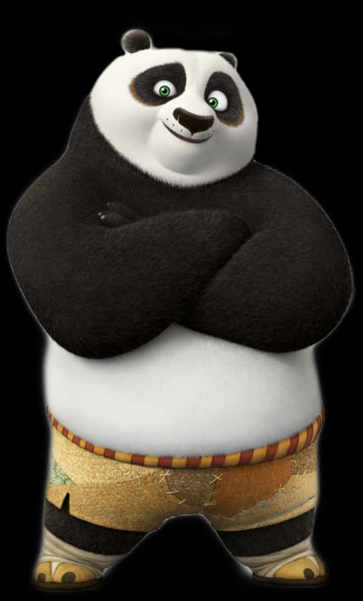 Animated Panda Character