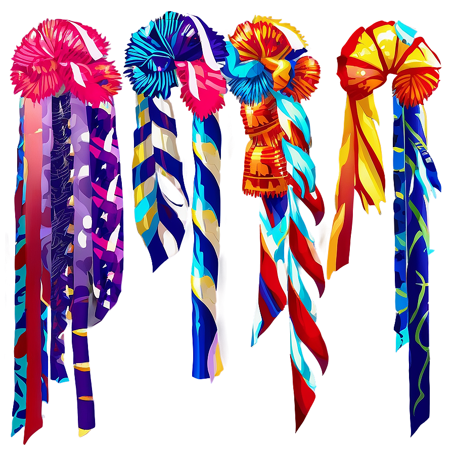 Animated Party Streamers Png Ljr88