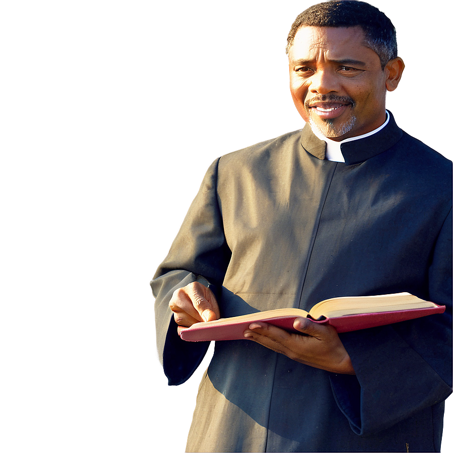 Animated Pastor Character Png 06272024