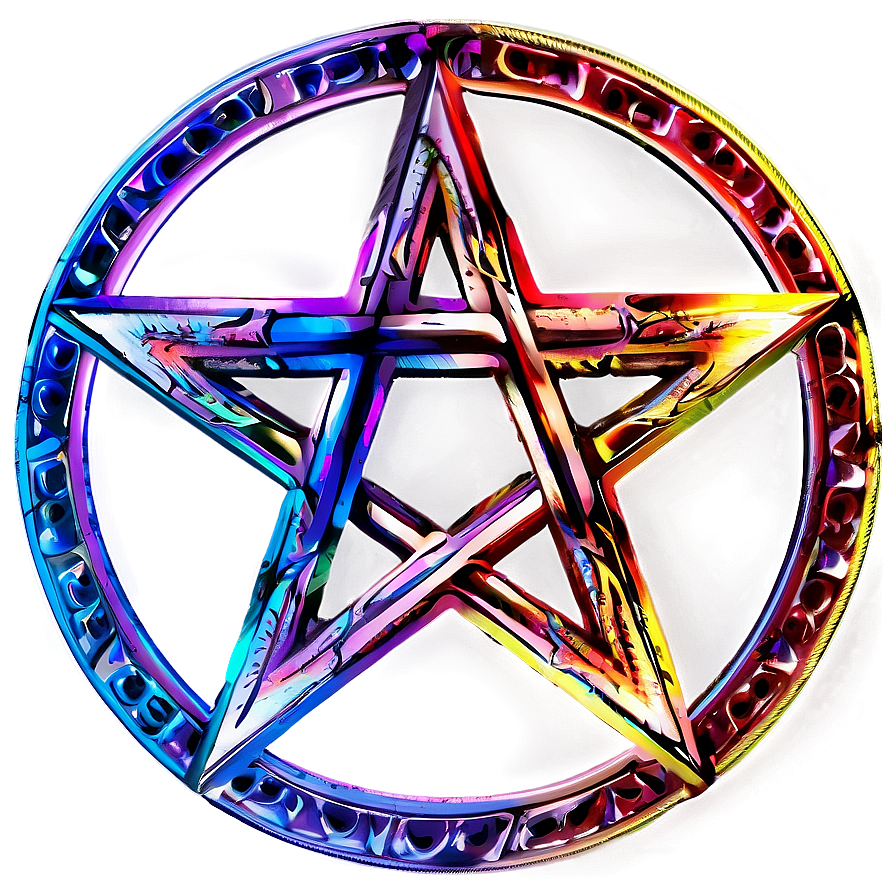 Animated Pentagram Scene Png Mph