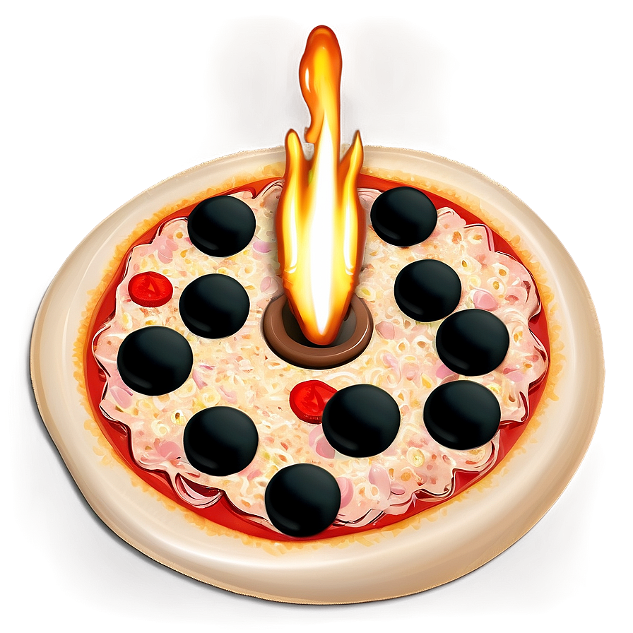 Animated Pizza Cartoon Design Png 06272024