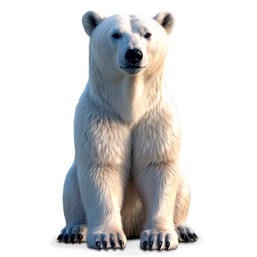 Animated Polar Bear Png 05062024