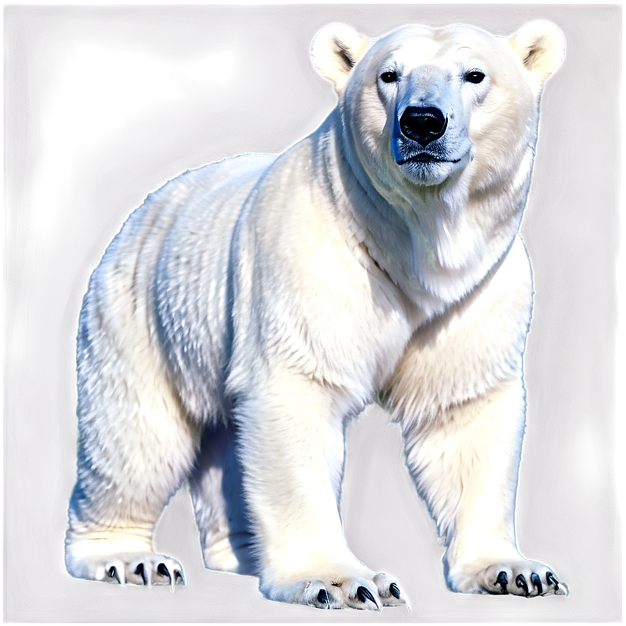 Animated Polar Bear Png 05062024
