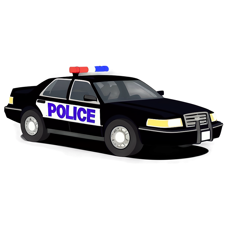 Animated Police Car Png Bia