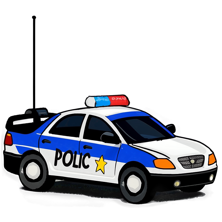 Animated Police Car Png Oyb