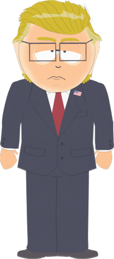 Animated Political Character Cartoon