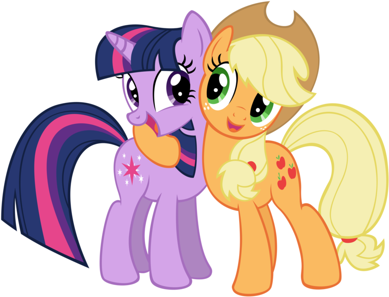 Animated Pony Friends Together