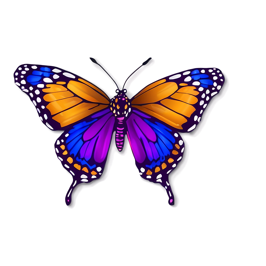 Animated Purple Butterfly Png 05232024