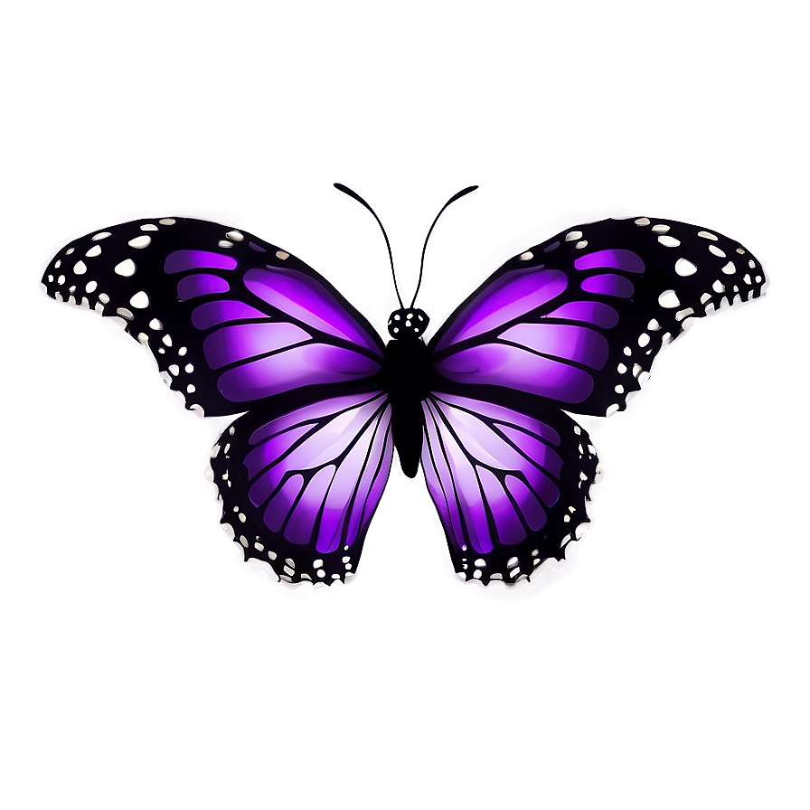 Animated Purple Butterfly Png Dtk32
