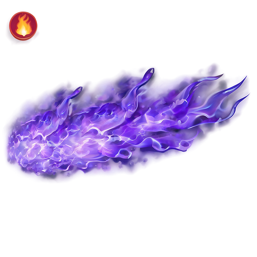 Animated Purple Fire Png Xfn28