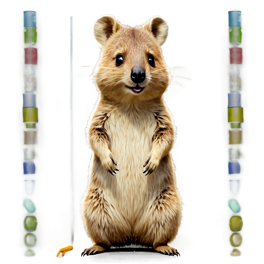 Animated Quokka Character Png Dbl