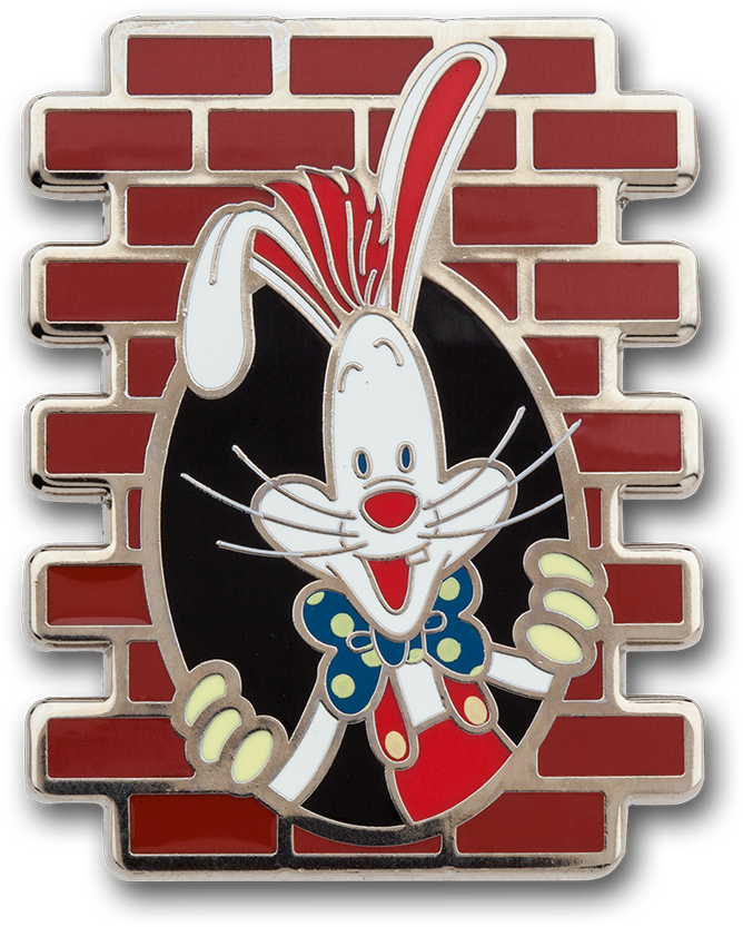 Animated Rabbit Breaking Through Wall