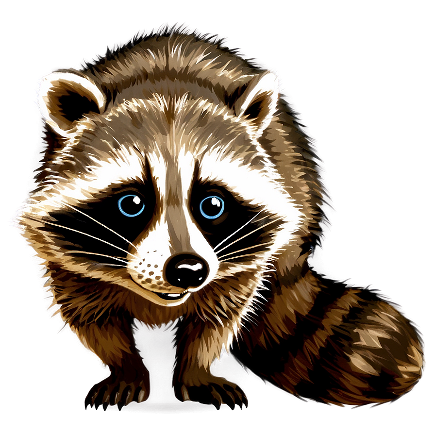 Animated Raccoon Png 41