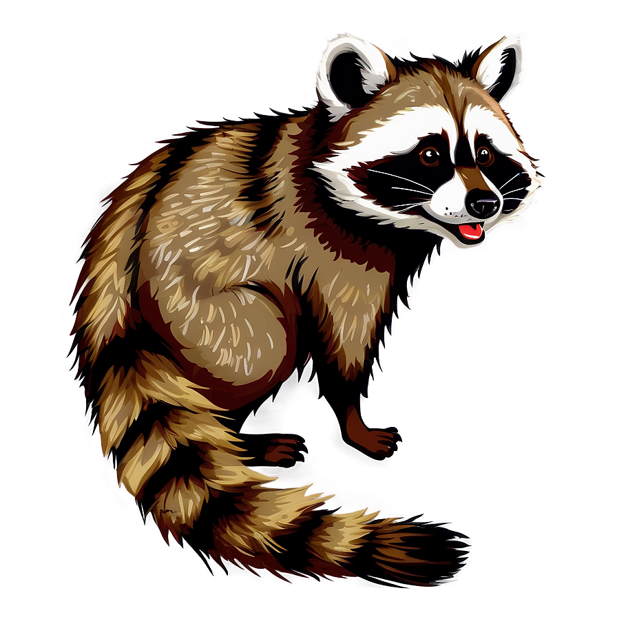Animated Raccoon Png 49