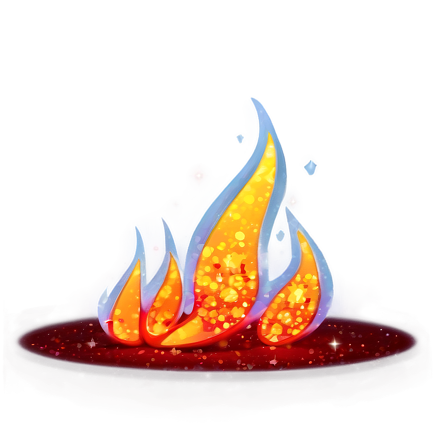 Animated Red Fire Sparkle Png Rdn