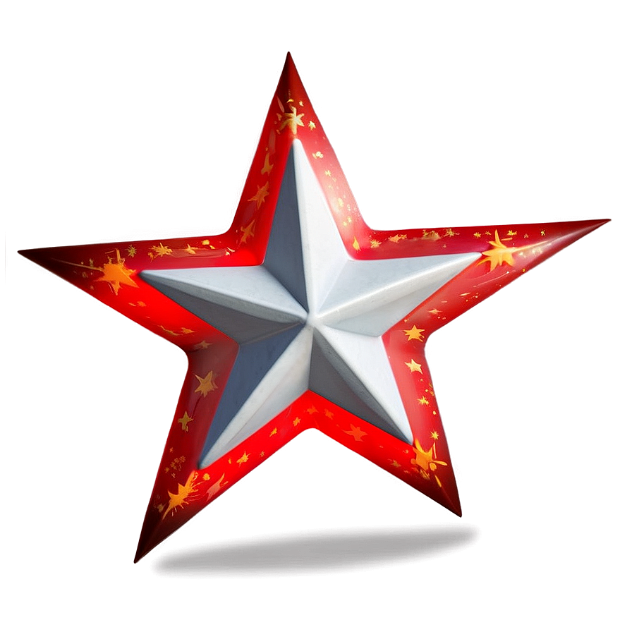 Animated Red Star Png Fan