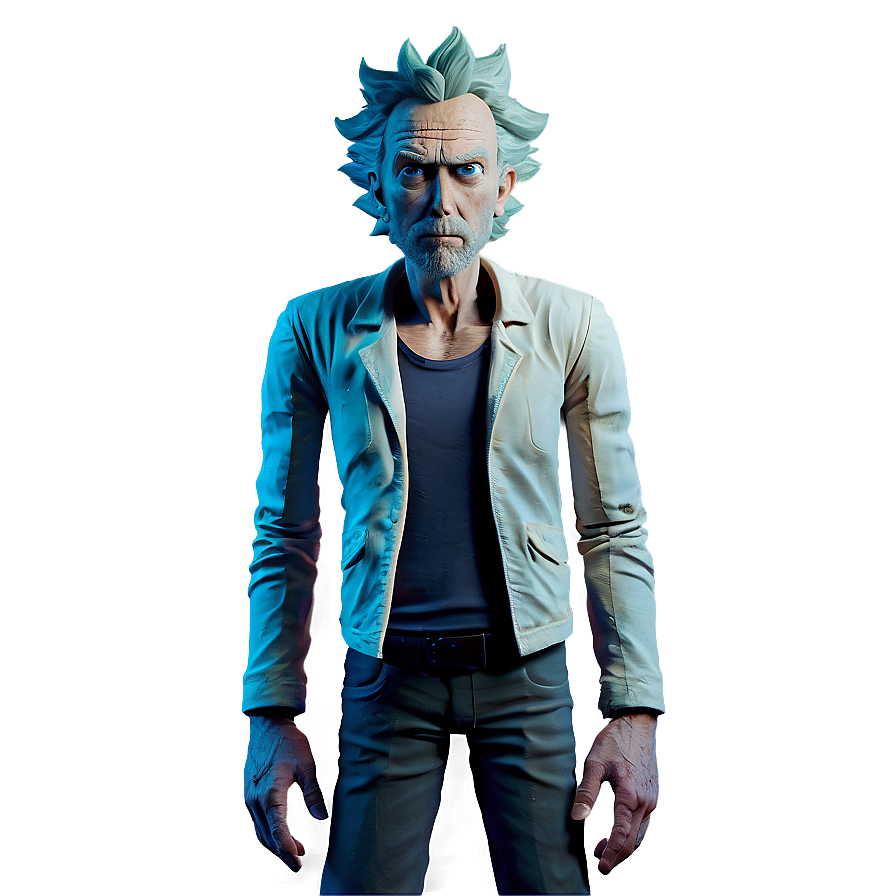 Animated Rick Character Png Ehq28