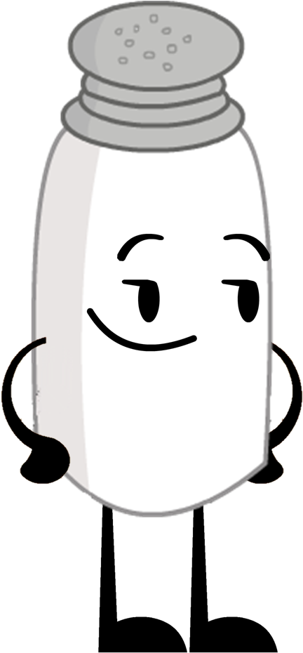 Animated Salt Shaker Character