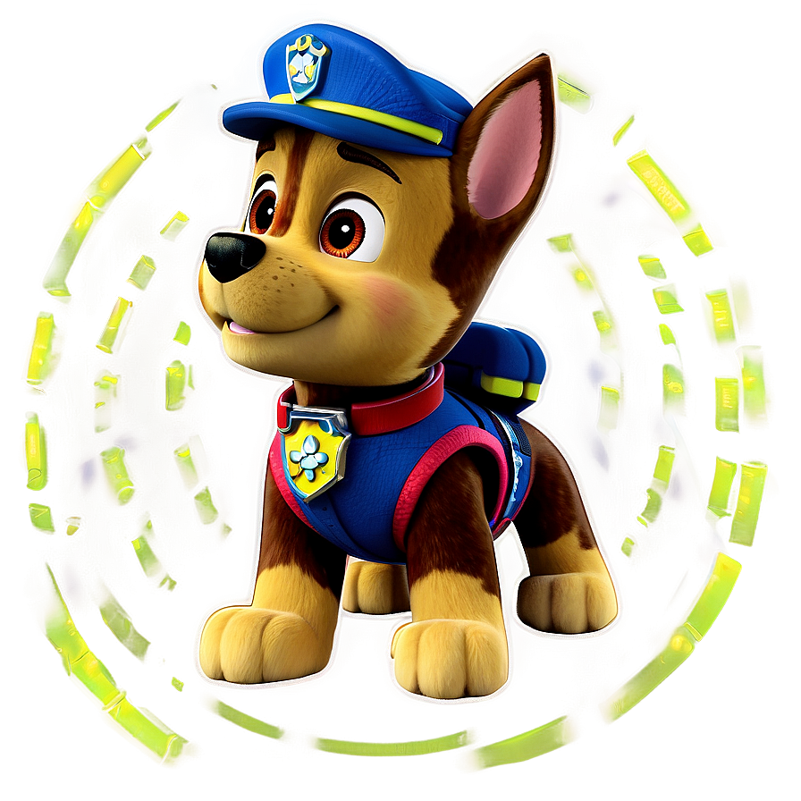 Animated Series Chase Paw Patrol Png Nfp84