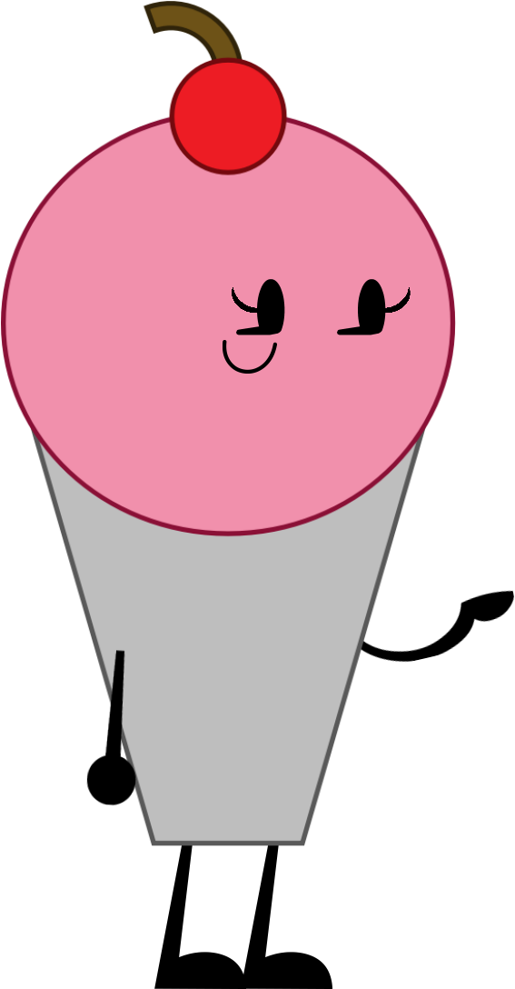 Animated Smiling Milkshake Character