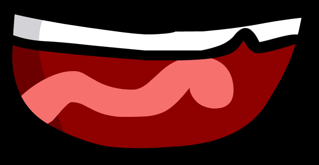 Animated Smiling Mouth Graphic