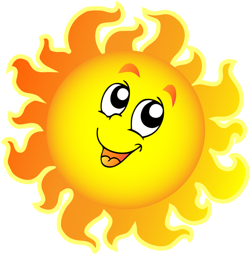 Animated Smiling Sun Cartoon